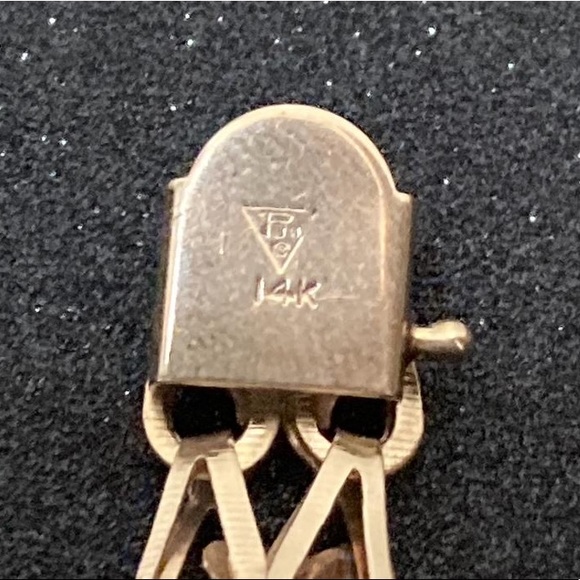 Sold 🛑 Vintage 14K Yellow Gold Bracelet 🛑 Sold - Picture 4 of 5